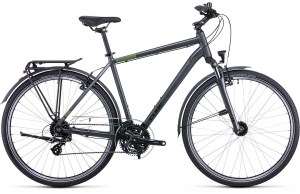 ΠΟΔΗΛΑΤΟ CUBE TOURING GREY N GREEN 2022 DRIMALASBIKES